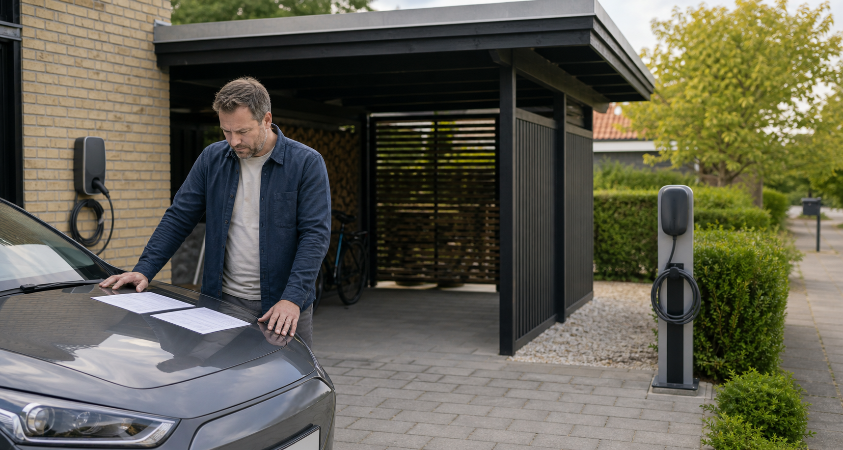 Købe eller leje ladeboks: Sammenlign hele aftalen | ladeboksen.dk