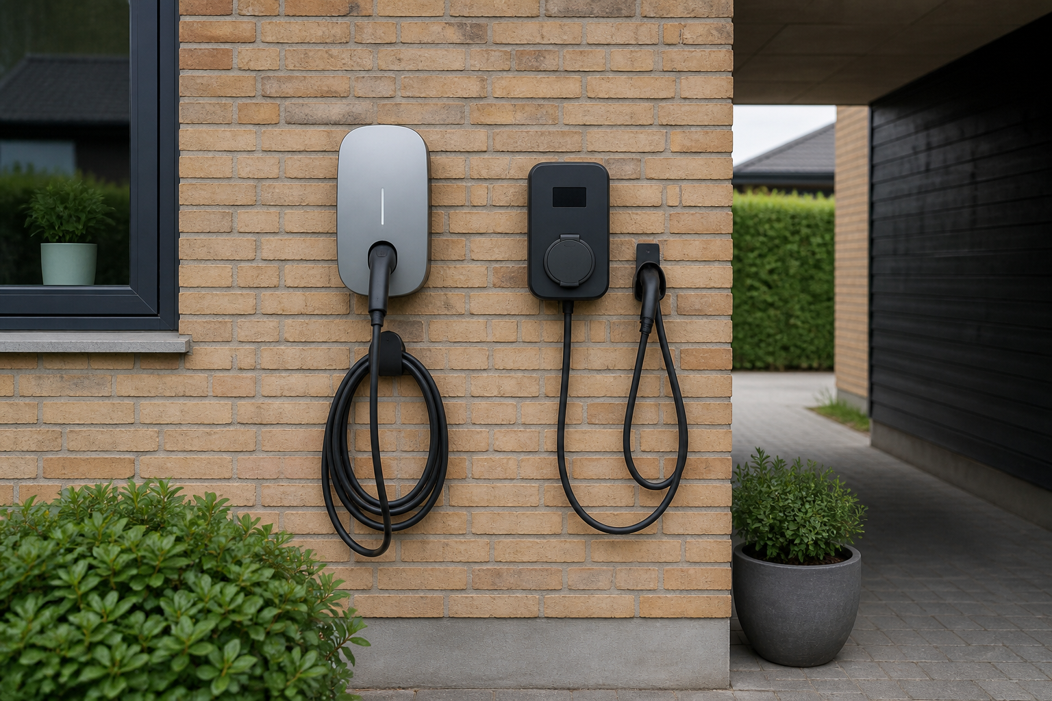 Tesla Wall Connector vs. Zaptec Go 2 | ladeboksen.dk